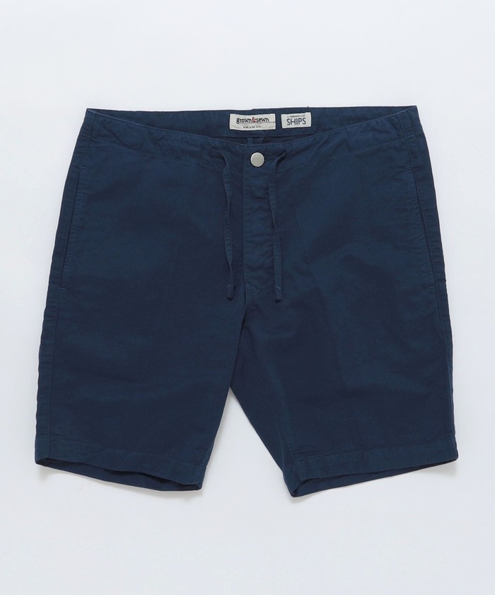 SHIPS別注】GROWN&SEWN: Draw String Short - Cotton/Linen Twill