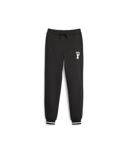 PUMA(PUMA)/キッズ ガールズ PUMA SQUAD スウェットパンツ 裏起毛 120－160cm/PUMABLACK