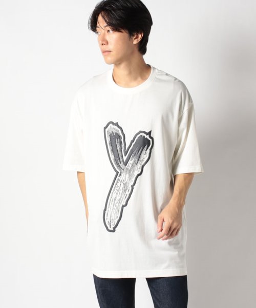 Y-3(ワイスリー)/【Y－3】ワイスリー  ロゴ GFX TEE グラフィック Tシャツ コットン ユニセックス ホワイト HY1272/WHITE