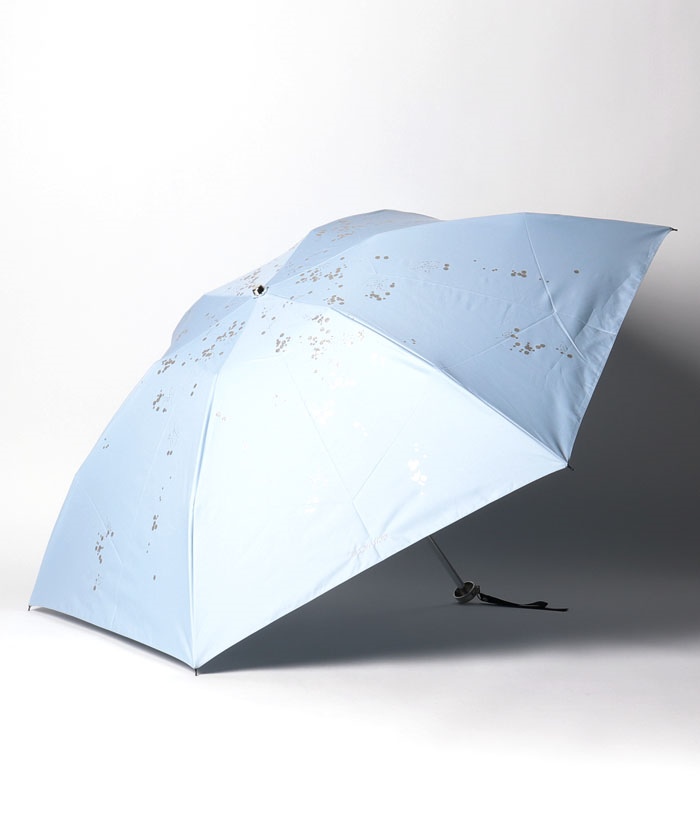 JILL STUART ジル スチュアート ラメプリント 晴雨兼用折傘（折り畳み 