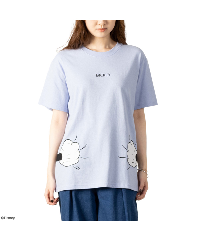 [大きいサイズ] Disney ボックスシルエット半袖Tシャツ クイーンサイズ 3285－3750