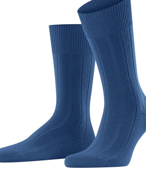 NOLLEY’S goodman(ノーリーズグッドマン)/【FALKE/ファルケ】14423 LHASA RIB SOCKS/ブルー