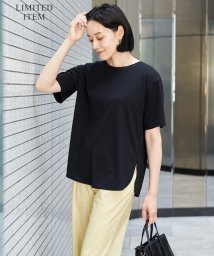 la.f.../【WEB別注】ブラウス見えカットソー≪洗濯機で洗える/接触冷感/UVカット/防シワ性≫/505413899