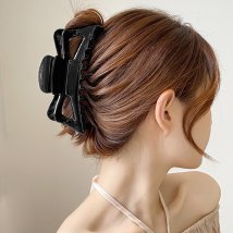 miniministore(ミニミニストア)/バンスクリップ ヘアクリップ レディース/ブラック