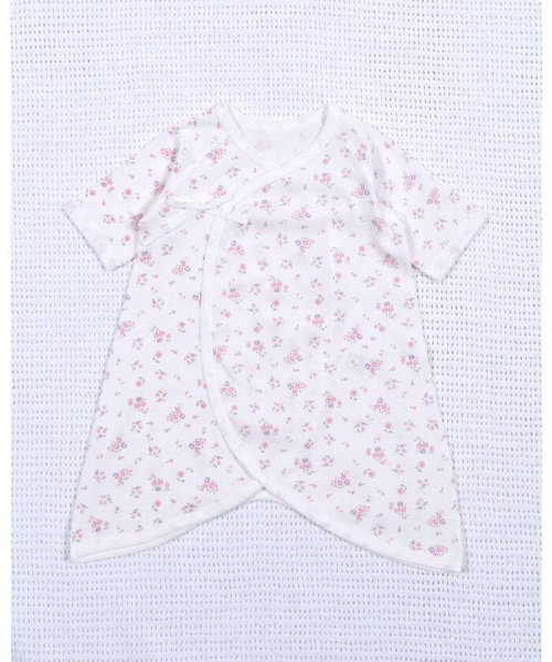 fillot de bebe reduction(フィヨ・デュ・ベベ・ルダクティオン)/【 日本製 】 コットン 40/－ フライス コンビオール (50~60cm)/ピンク系