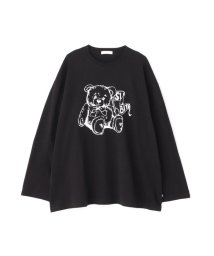 LHP(エルエイチピー)/LittleSunnyBite/リトルサニーバイト/Bear long tee/ロンT/ブラック