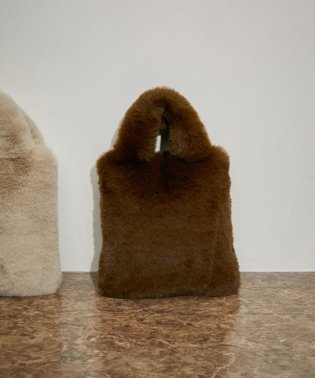 ADAM ET ROPE'/【ACOC】SOFT FUR TOTE BAG/505424430