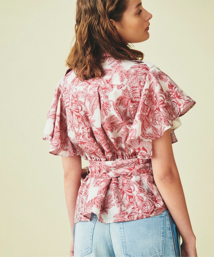 レッド系｜シャツ・ブラウス｜GRACE CONTINENTAL(グレース