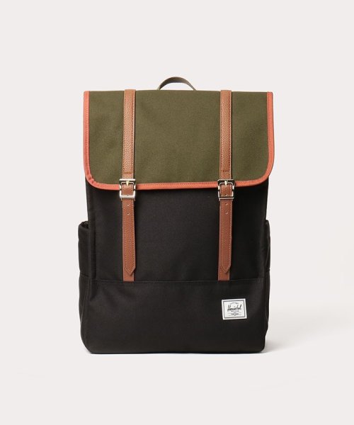 Herschel Supply(ハーシェルサプライ（バッグ・小物・雑貨）)/HERSCHEL SURVEY(TM) BACKPACK/BLACK/IVYGREEN/CHUTNEY