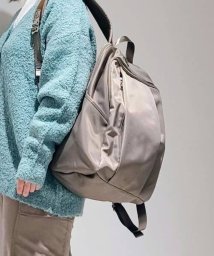 MK MICHEL KLEIN BAG/[A4サイズ対応・軽量]ダブルファスナーフロントタックリュック/505424651