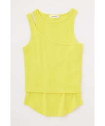 moussy(マウジー)/LAYER RIB TANK セット/YEL