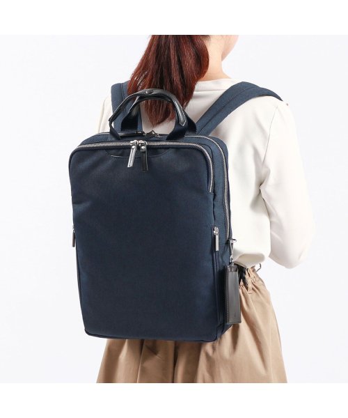 【日本正規品】 エースジーン ビジネスリュック ace.GENE スリファム ヘザー2 SLIFEMME HEATHER リュック A4 9L 17451 ×1└ 内蔵　ポケット XS