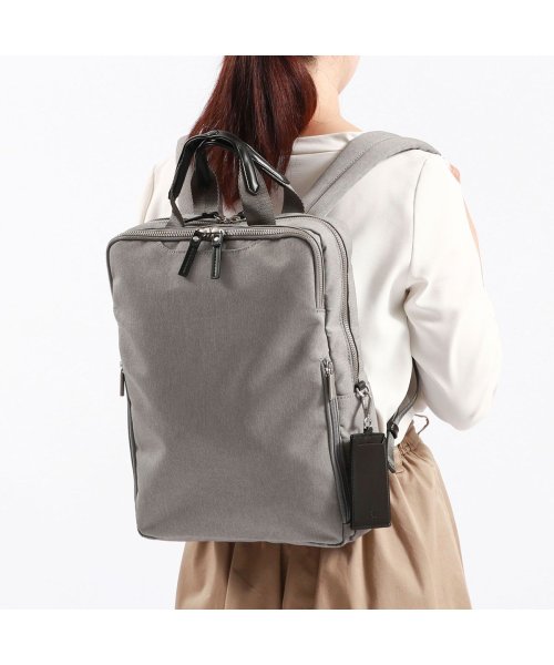 【日本正規品】 エースジーン ビジネスリュック ace.GENE スリファム ヘザー2 SLIFEMME HEATHER リュック A4 9L 17451 ×1└ 内蔵　ポケット XS