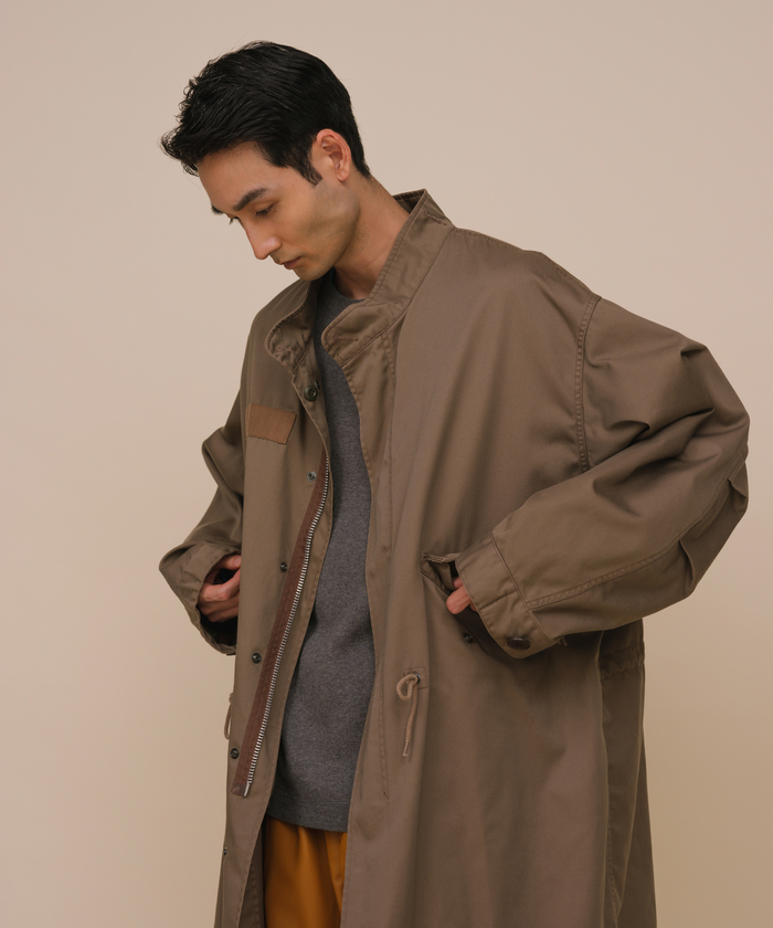 限定値下げ WAVE FRONT OVER COAT