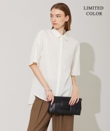 ICB（LARGE SIZE）/【WEB限定カラーあり・洗える】ラッフルデザインシャツ/505426023