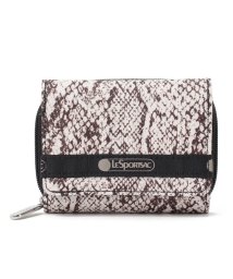 LeSportsac/REESE WALLETクラシックパイソンアイボリー/505399821