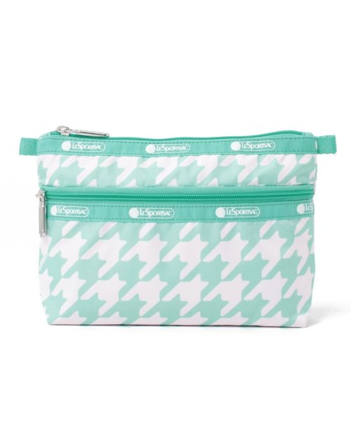 LeSportsac(LeSportsac)/COSMETIC CLUTCHウィローチェック/グリーン