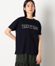 COMME CA ISM /コットン　ロゴプリントＴシャツ/505401473