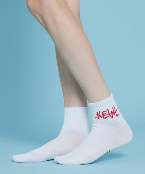 LHP(エルエイチピー)/LittleSunnyBite/リトルサニーバイト/Kewi socks/ソックス/ホワイト