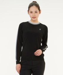 LANVIN SPORT/レーヨンストレッチクルーネックセーター【アウトレット】/505405364