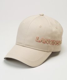 LANVIN SPORT/綿素材ロゴデザインキャップ/505410007