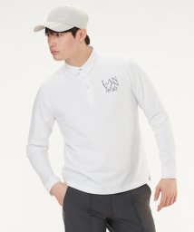 LANVIN SPORT(ランバン スポール)/【25周年】ロゴエンボス長袖シャツ【アウトレット】/ホワイト