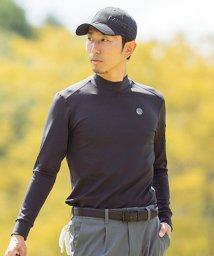 LANVIN SPORT/【宮沢氷魚着用】モックネック長袖シャツ（UV/防風/ストレッチ/ECO)/505410027