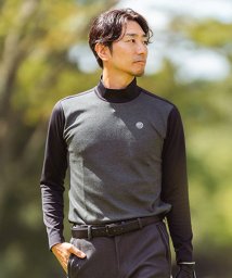 LANVIN SPORT/【宮沢氷魚着用】モックネック長袖シャツ（ストレッチ）/505410031