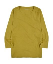 sonotanocharacter(その他のキャラクター)/オーガニック コットン Tシャツ カットソー レディース 七分 袖 UV 加工 多色/マスタード