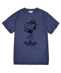  PEANUTS( ピーナッツ)/スパイク スヌーピー Tシャツ 半袖 スヌーピー 友達 SNOOPY グッズ キャラクター 登場 人物 Spike /ネイビー