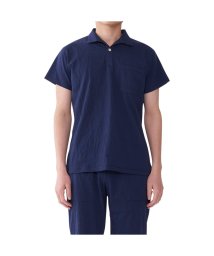 EPOCA UOMO/エポカ ウォモ EPOCA UOMO ポロシャツ 半袖 ホームウェア ルームウェア メンズ ジャガード POLO SHIRTS グレー ネイビー 0401－38/505425560