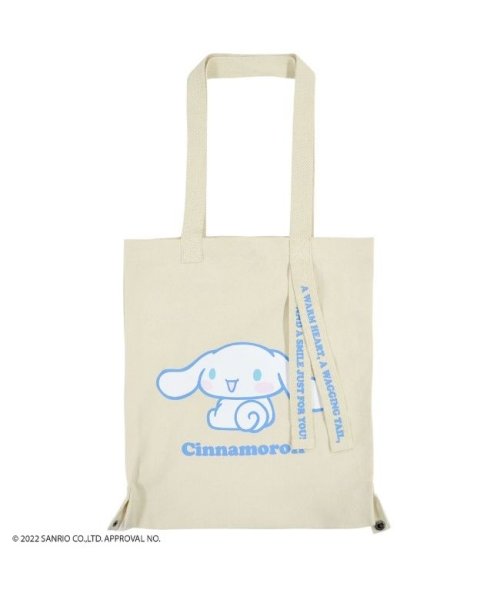 Sanrio characters(サンリオキャラクターズ)/シナモロール  トート バケット バッグ 2WAY お買い物袋 エコバッグ サンリオ グッズ/その他