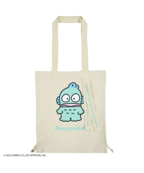 Sanrio characters(サンリオキャラクターズ)/ハンギョドン  トート バケット バッグ 2WAY お買い物袋 エコバッグ サンリオ グッズ/その他