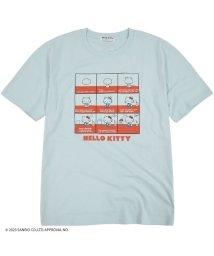 Sanrio characters(サンリオキャラクターズ)/ハローキティ サンリオ Tシャツ 半袖 プリント sanrio/サックス