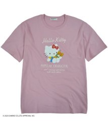 Sanrio characters(サンリオキャラクターズ)/ハローキティ サンリオ Tシャツ 半袖 プリント sanrio/ピンク