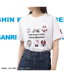 Sanrio characters/シン仮面ライダーxサンリオコラボ 半袖 Tシャツ トップス サンリオ sanrio 仮面ライダー/505426361