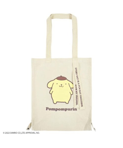 Sanrio characters(サンリオキャラクターズ)/ポムポムプリン  トート バケット バッグ 2WAY お買い物袋 エコバッグ サンリオ グッズ/その他