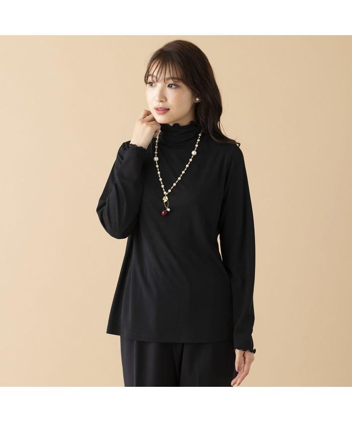 ブラック系｜カットソー・Tシャツ｜Rose Tiara(ローズティアラ