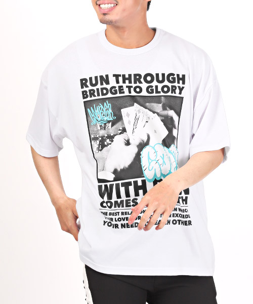 あすつく】 あまね様確認用 天竺花柄フォトロゴプリントTシャツ
