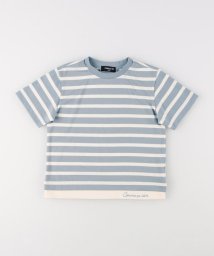 COMME CA ISM KIDS/ボーダー　フェイクレイヤード　半袖Tシャツ/505394211