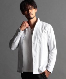 NICOLE CLUB FOR MEN/イタリアンカラーシャツ/505399590