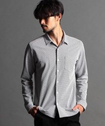 NICOLE CLUB FOR MEN(ニコルクラブフォーメン)/ニットサッカーチェック長袖シャツ/94その他5