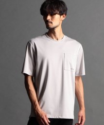 NICOLE CLUB FOR MEN(ニコルクラブフォーメン)/シートロゴプリント半袖Ｔシャツ/18ベージュ