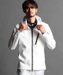 NICOLE CLUB FOR MEN/【NICOLE SPORTS】ライトダンボールニットジップアップパーカ/505399605