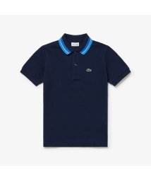 LACOSTE KIDS/BOYSボーダーリブニットカラーポロシャツ/505401455