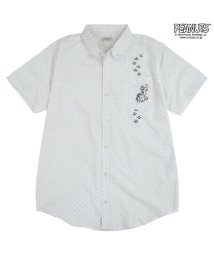  PEANUTS/スヌーピー シャツ ウッドストック メンズ 半袖 刺繍 オックス ポケット PEANUT/505417377