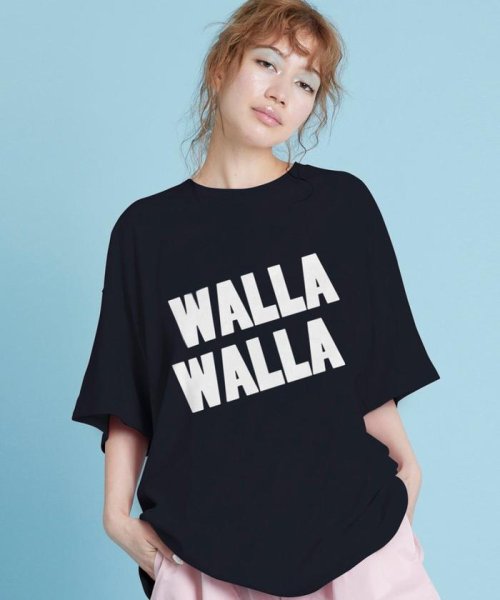 LHP(エルエイチピー)/LittleSunnyBite/リトルサニーバイト/WALLA WALLA big tee/ブラック