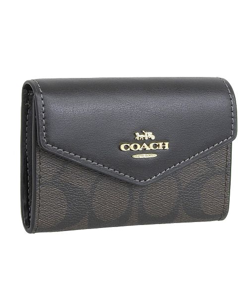 恵みの時 【 COACH コーチ 】シグネチャー フラップ カードケース