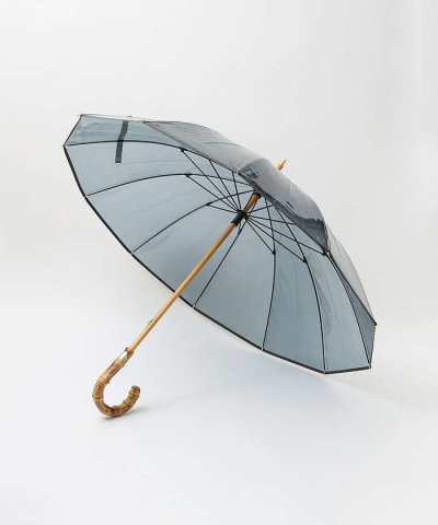 ●Traditional Weatherwear バンブー クリアビニール傘
