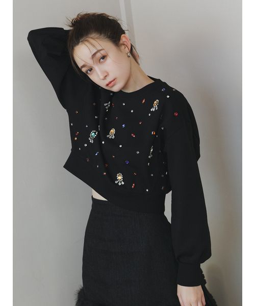 WEB限定カラー】[L.B CANDY STOCK]パールビジュースウェット(505429906